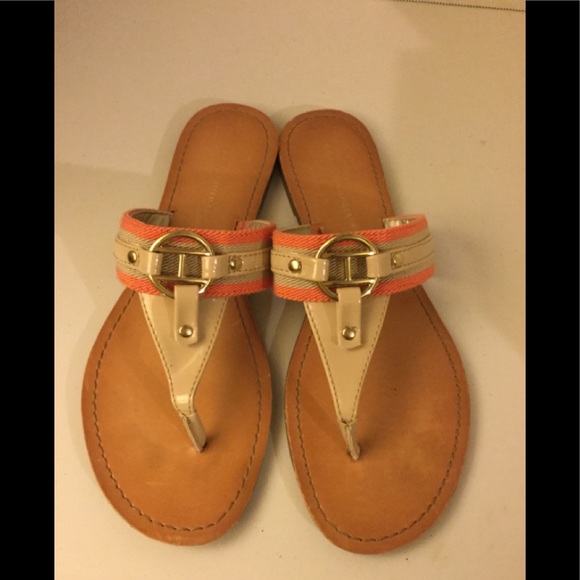 Tommy Hilfiger Beige/Peach Sandals - Picture 1 of 2